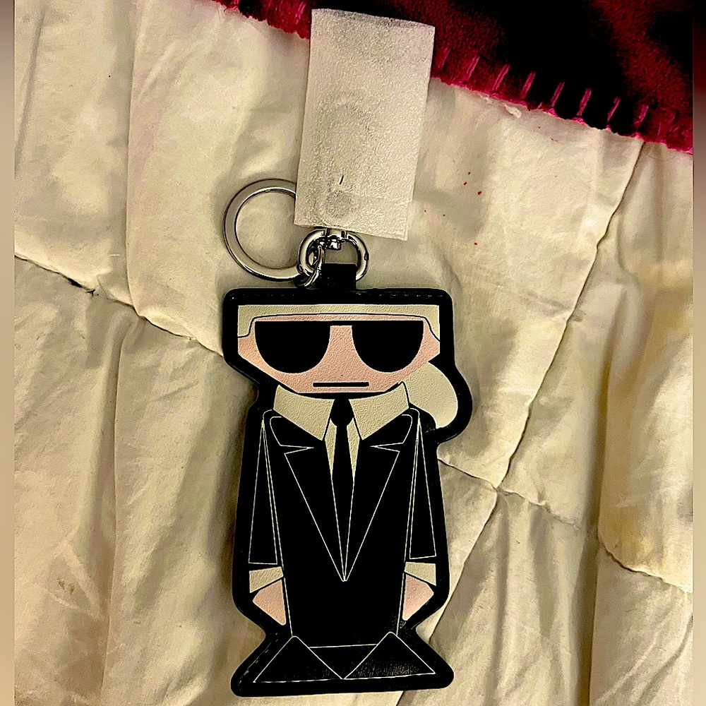 LIMITED EDITION Karl Lagerfeld mini man key chain